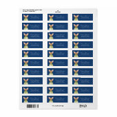 Chihuahua Return Address Labels (Full Sheet)