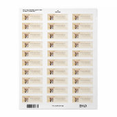 Chihuahua Return Address Labels (Full Sheet)