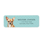 Chihuahua Return Address Labels (Voorkant)
