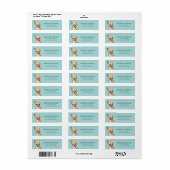Chihuahua Return Address Labels (Full Sheet)