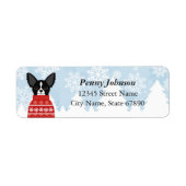 Chihuahua Return Address Labels (Voorkant)