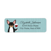 Chihuahua Return Address Labels (Voorkant)
