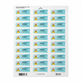 Chihuahua Return Address Labels (Full Sheet)