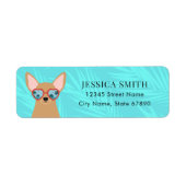 Chihuahua Return Address Labels (Voorkant)