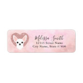 Chihuahua Return Address Labels (Voorkant)