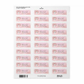 Chihuahua Return Address Labels (Full Sheet)