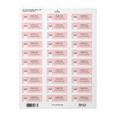Chihuahua Return Address Labels (Full Sheet)