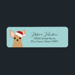 Chihuahua Return Address Labels<br><div class="desc">Dit afbeelding is auteursrechtelijk beschermd door Lee ArtHaus</div>