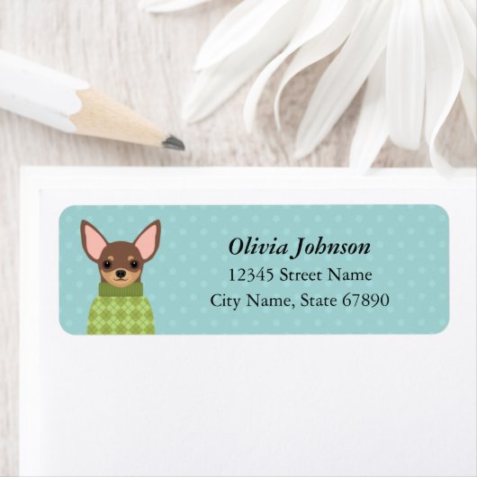 Chihuahua Return Address Labels (Insitu)