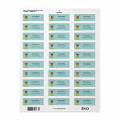 Chihuahua Return Address Labels (Full Sheet)