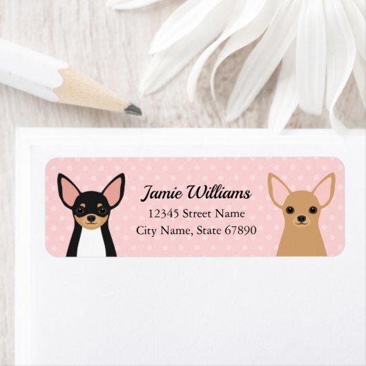 Chihuahua Return Address Labels (Insitu)
