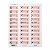 Chihuahua Return Address Labels (Full Sheet)