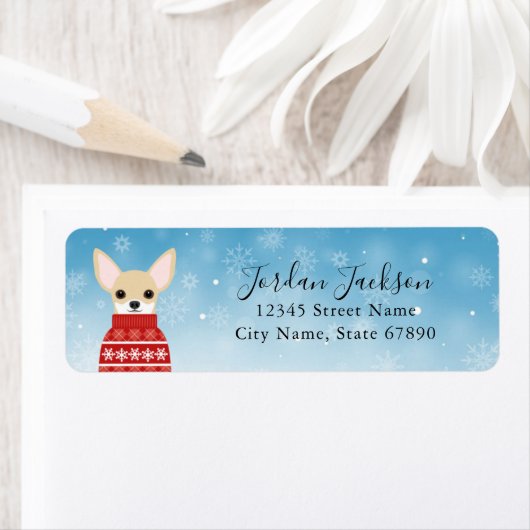 Chihuahua Return Address Labels (Insitu)