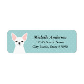 Chihuahua Return Address Labels (Voorkant)