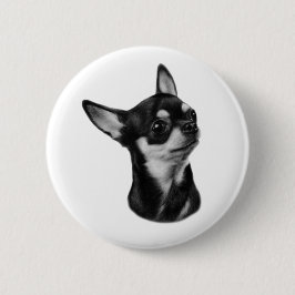Chihuahua Ronde Button 5,7 Cm