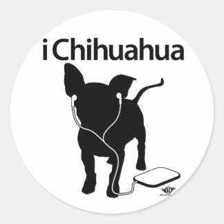 Chihuahua! Ronde Sticker