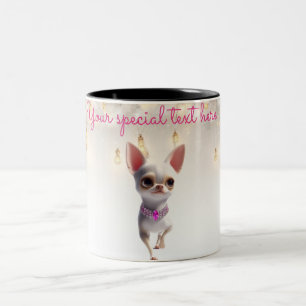 Chihuahua Runway Model Koffie Mok