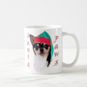 Chihuahua Santa Paws Koffiemok