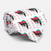 Chihuahua Santa Paws Stropdas (Opgerold)