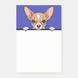 Chihuahua Schattigee Peeking Hondenliefhebber Gift Post-it® Notes