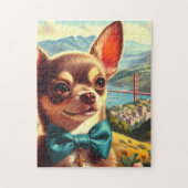  Chihuahua schilderij Legpuzzel (Verticaal)