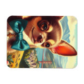  Chihuahua schilderij Magneet (Horizontaal)