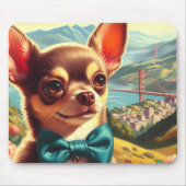 Chihuahua schilderij Muismat (Voorkant)
