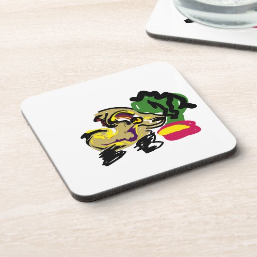 Chihuahua set bier onderzetter (Linkerzijde)