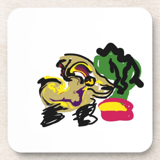 Chihuahua set bier onderzetter (Voorkant)