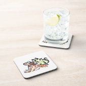 Chihuahua-set bier onderzetter (Rechterzijde)