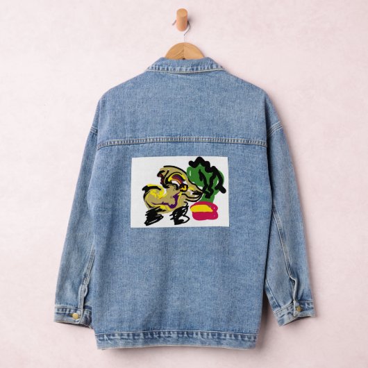 Chihuahua set denim jacket (Hangar)