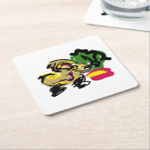 Chihuahua set kartonnen onderzetters (Schuin)