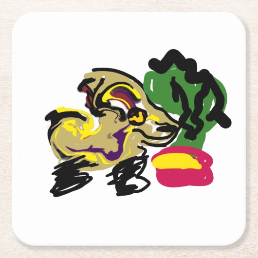 Chihuahua set kartonnen onderzetters (Voorkant)