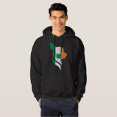 Chihuahua Shamrock C St Patricks Day Hoodie (Voorkant volledig)