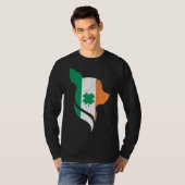 Chihuahua Shamrock C St Patricks Day T-shirt (Voorkant volledig)