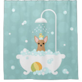 Chihuahua Shower Curtain Douchegordijn (Voorkant)