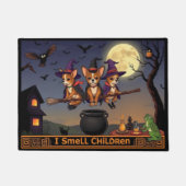 Chihuahua Sisters I Smell Children Deurmat (Voorkant)