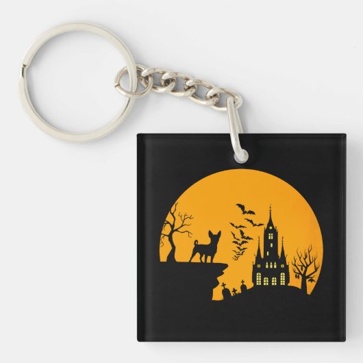 Chihuahua Sleutelhanger (Voorkant)