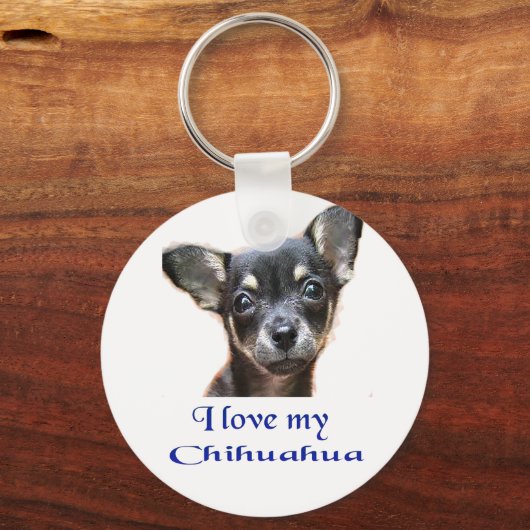 Chihuahua Sleutelhanger (Voorkant)