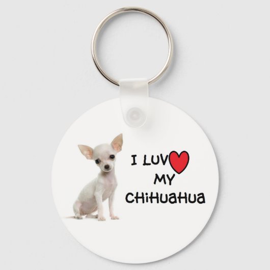 Chihuahua Sleutelhanger (Voorkant)