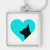 Chihuahua Sleutelhanger (Voorkant)