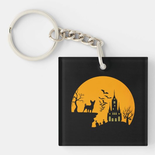 Chihuahua Sleutelhanger (voorkant)