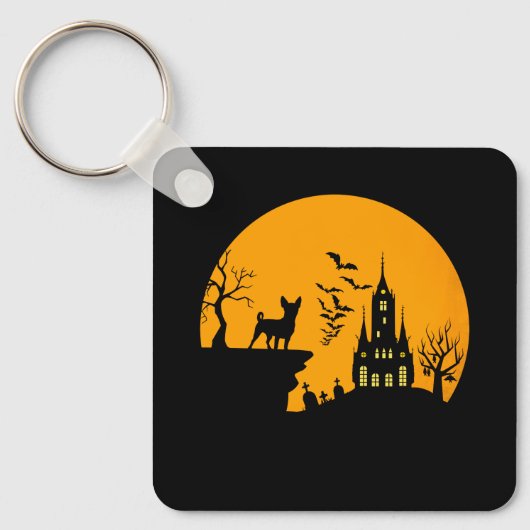 Chihuahua Sleutelhanger (Voorkant)