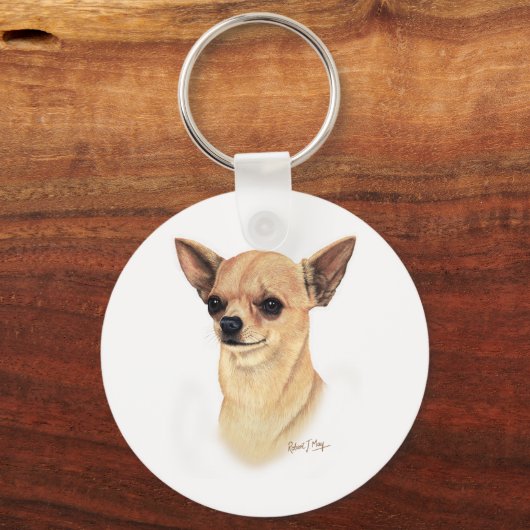 Chihuahua Sleutelhanger (Voorkant)