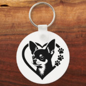 Chihuahua Sleutelhanger (Voorkant)