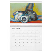 Chihuahua small dog 2011 kalender art schilderijen (Mar 2026)