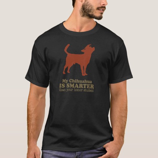 Chihuahua Smoothbekleed T-shirt (Voorkant)