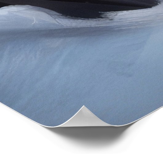 Chihuahua Sneeuwslee Kerst Decor Poster (Hoek)