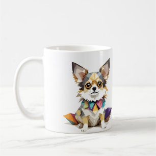Chihuahua speelse Schattige leuke dier kleurrijke Koffiemok