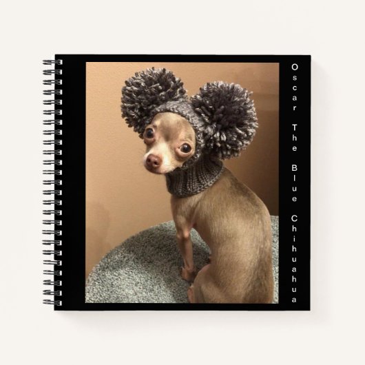 Chihuahua spiral notebook notitieboek (Voorkant)